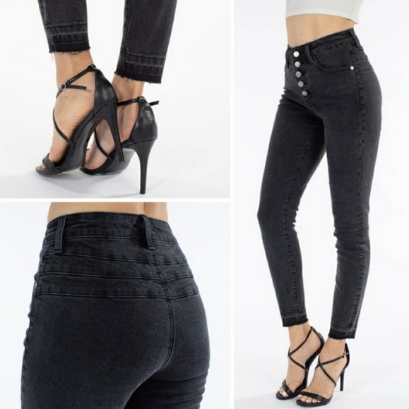 🌿Nature Denim LA High Waisted Skinny Jeans🌿 - Picture 1 of 8